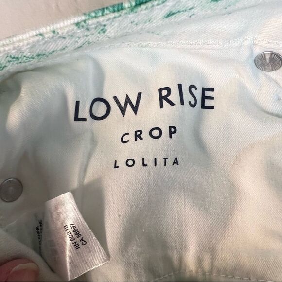 New! 🔥Lucky Brand 🍀 Low rise Lolita Crop 2/26 - Picture 5 of 16